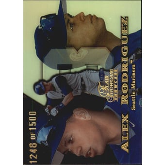 1999 Flair Showcase Row 1 #14 Alex Rodriguez