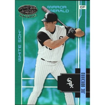 2003 Leaf Certified Materials Mirror Emerald #37 Joe Borchard