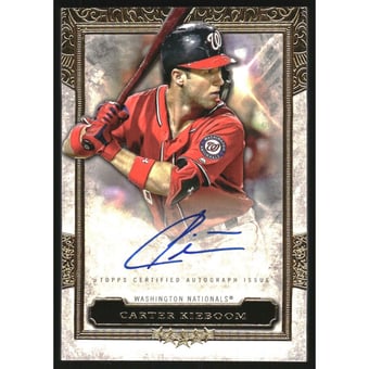2020 Topps Five Star Autographs #FSAKIE Carter Kieboom