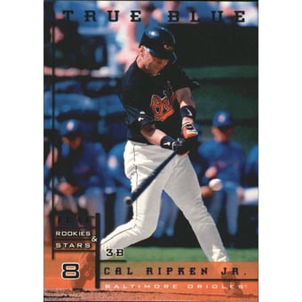 1998 Leaf Rookies and Stars True Blue #28 Cal Ripken