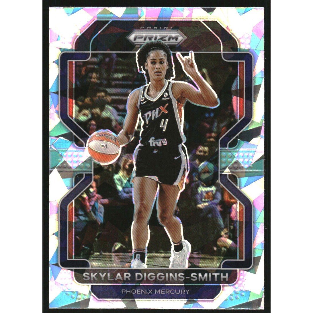 2022 Panini Prizm WNBA Prizms Ice #104 Skylar Diggins-Smith. rookie card picture