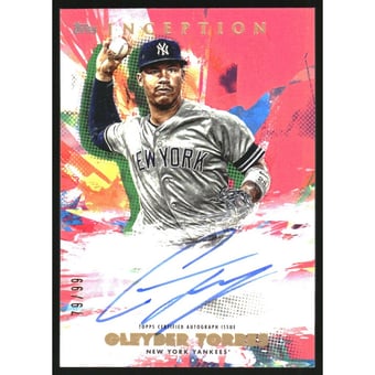 2020 Topps Inception Rookie and Emerging Stars Autographs Magenta #RESAGT Gleyber Torres