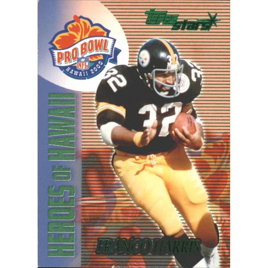 2000 Topps Stars Green #143 Franco Harris HH. rookie card picture