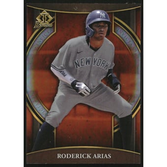 2023 Bowman Chrome Bowman Invicta Orange Refractors #BI8 Roderick Arias