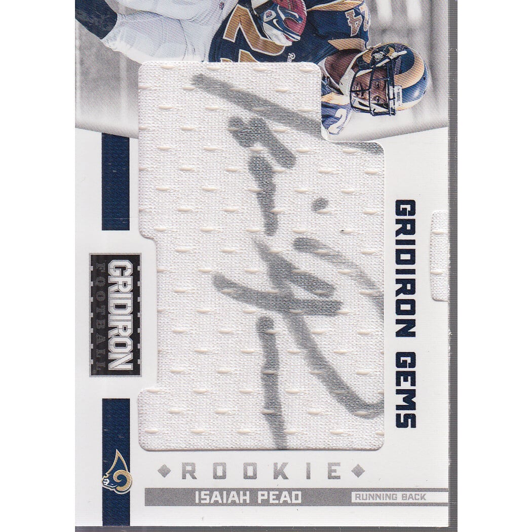 2012 Gridiron #326 Isaiah Pead JSY AU/249* RC