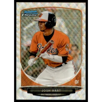 2013 Bowman Chrome Draft Draft Picks Silver Wave Refractors #BDPP3 Josh Hart