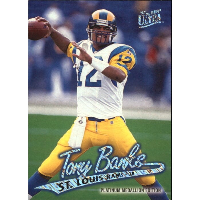 1997 Ultra Platinum Medallion #P77 Tony Banks