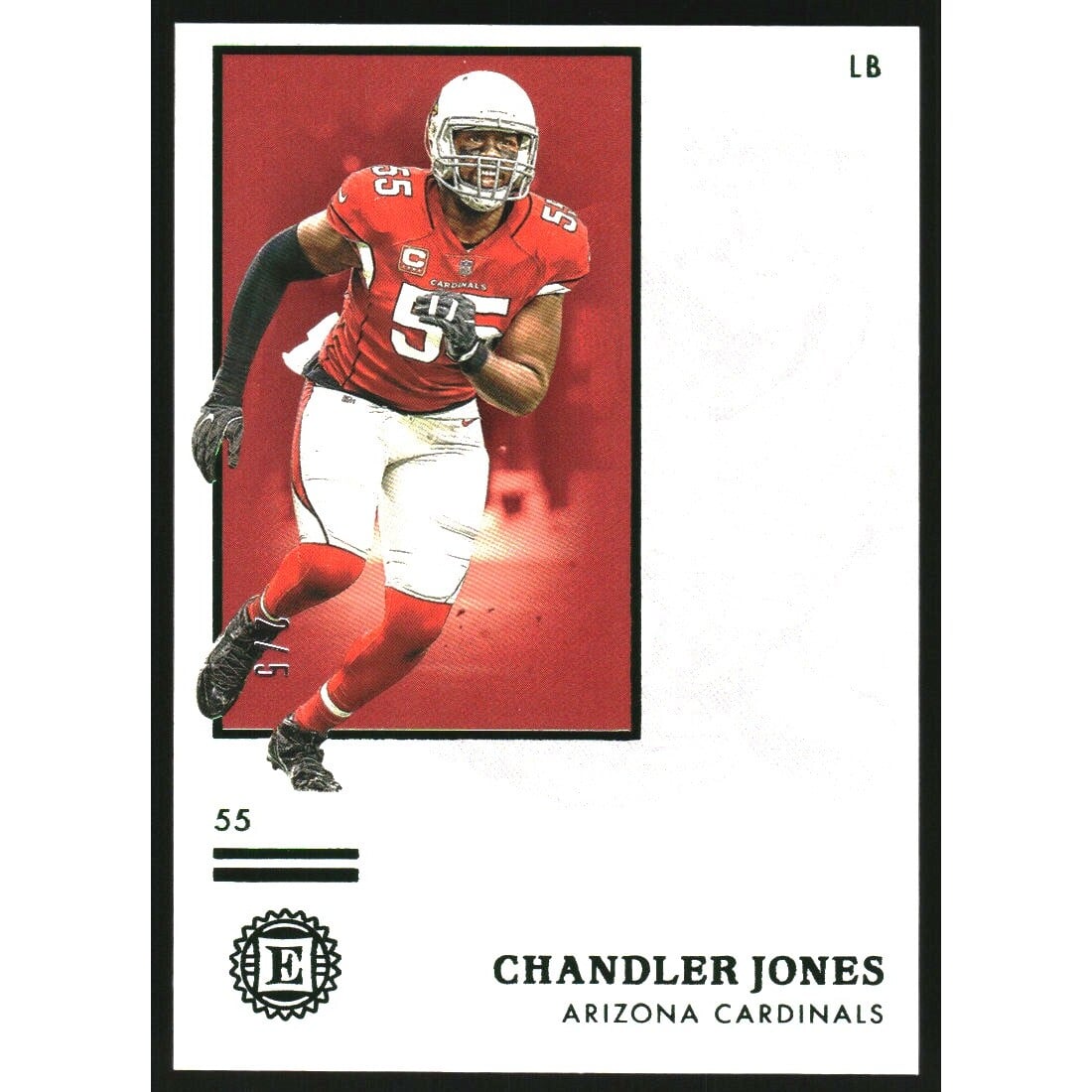 2020 Panini Encased Emerald #99 Chandler Jones. rookie card picture