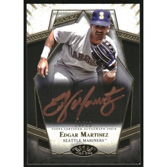 2022 Topps Tier One Prime Performers Autographs Bronze Ink #PPAEM Edgar Martinez