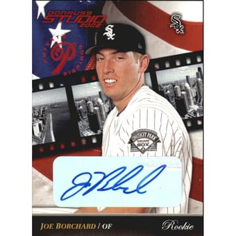 2002 Studio Private Signings #271 Joe Borchard ROO/100