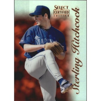 1996 Select Certified Mirror Red #38 Sterling Hitchcock