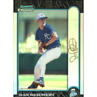 1999 Bowman Chrome Gold Refractors #377 Dan Reichert