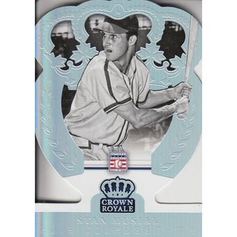 2015 Panini Cooperstown Crown Royale Silver #88 Stan Musial