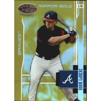 2003 Leaf Certified Materials Mirror Gold #15 Adam LaRoche