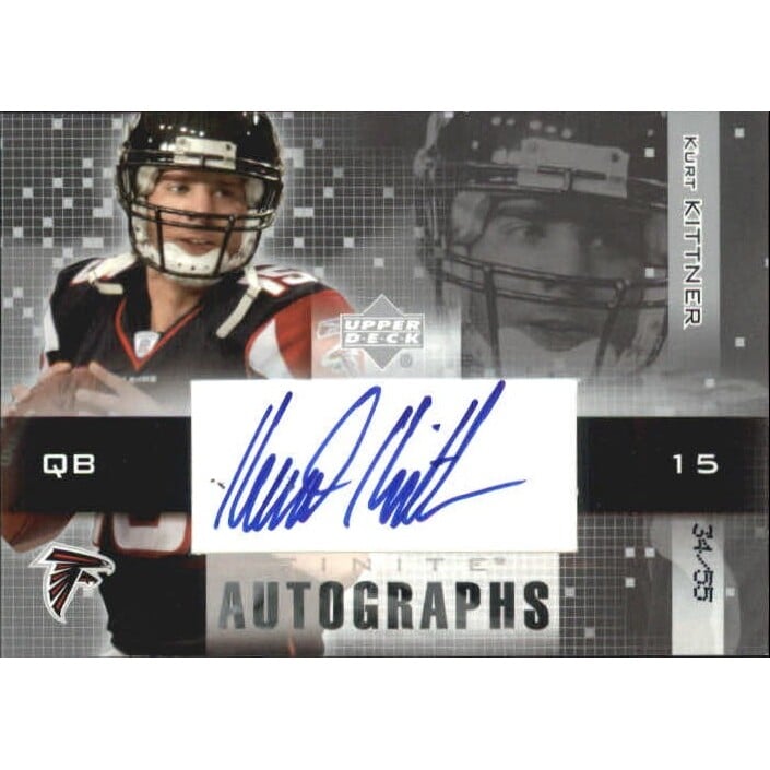 2003 Upper Deck Finite Autographs #KK Kurt Kittner/55. rookie card picture