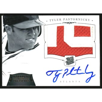2012 Panini National Treasures Rated Rookie Gold #214 Tyler Pastornicky Jsy AU