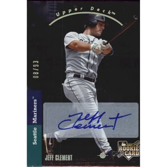 2008 Upper Deck Timeline '93 SP Autographs #327 Jeff Clement