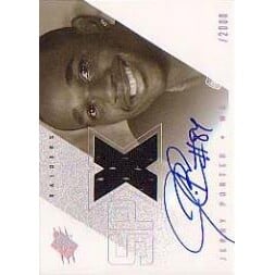 2000 SPx #145 Jerry Porter JSY AU RC