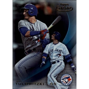 2016 Topps Gold Label Class 3 Blue #12 Troy Tulowitzki