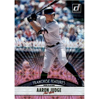 2019 Donruss Franchise Features Pink Firework #10 Aaron Judge/Alex Kirilloff
