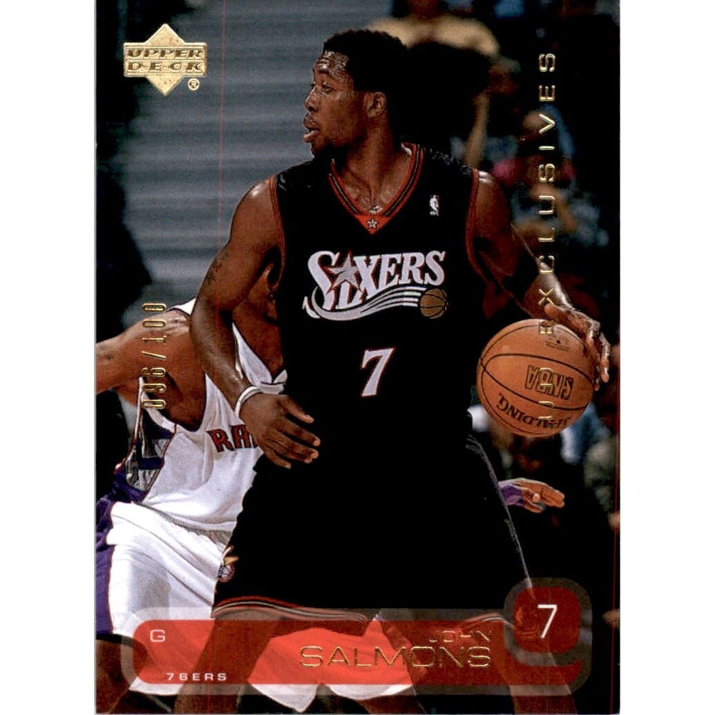 2002-03 Upper Deck Exclusives #338 John Salmons. rookie card picture