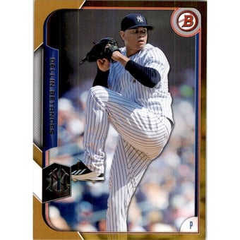2015 Bowman Gold #44 Dellin Betances