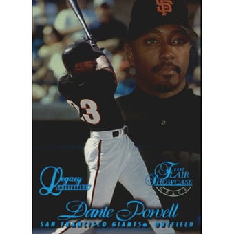 1997 Flair Showcase Legacy Collection Row 1 #79 Dante Powell