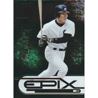 2005 Zenith Epix Emerald Play #17 Hideki Matsui