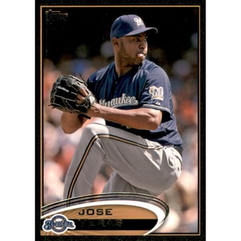 2012 Topps Update Black #US143 Jose Veras