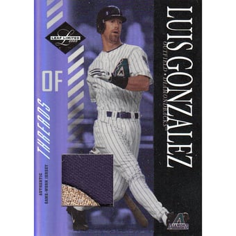 2003 Leaf Limited Threads Prime #40 Luis Gonzalez