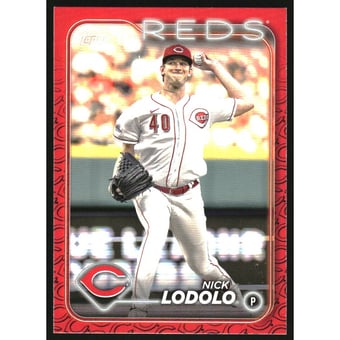 2024 Topps Team Color Border Variations #418 Nick Lodolo