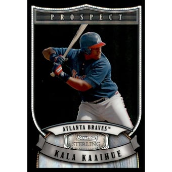 2007 Bowman Sterling Prospects Black Refractors #KK Kala Kaaihue