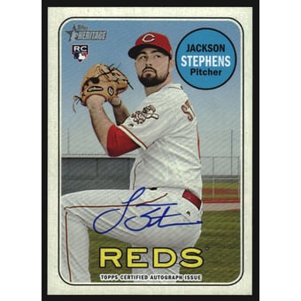2018 Topps Heritage Real One Autographs #ROAJE Jackson Stephens HN