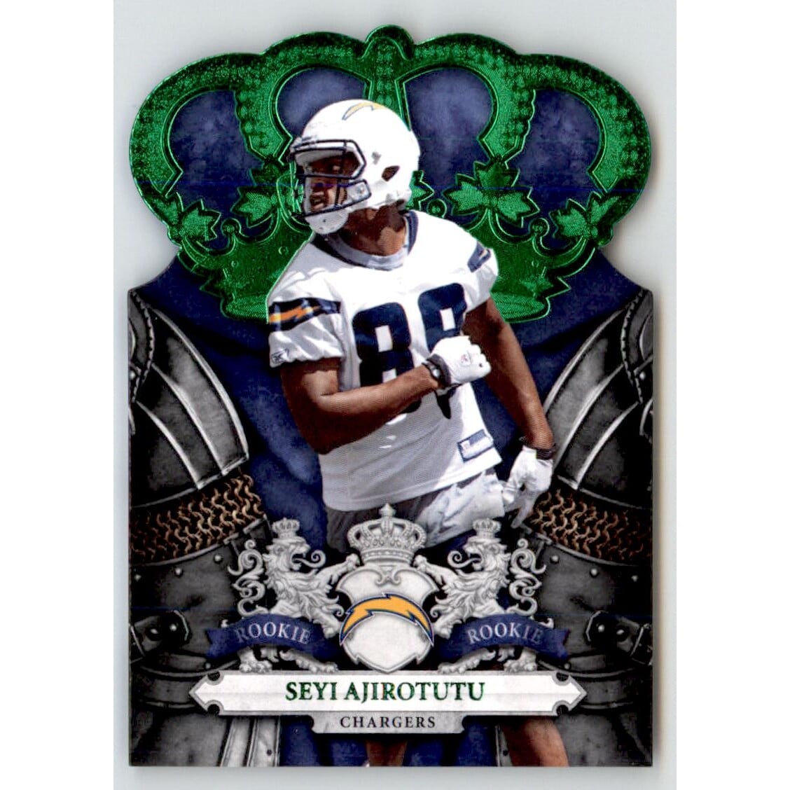 2010 Crown Royale Green #187 Seyi Ajirotutu