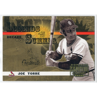 2003 Donruss Signature Legends of Summer Decade #23 Joe Torre