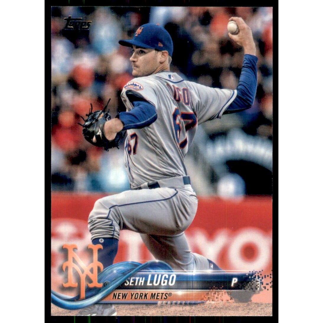 2018 Topps Black #640 Seth Lugo. rookie card picture