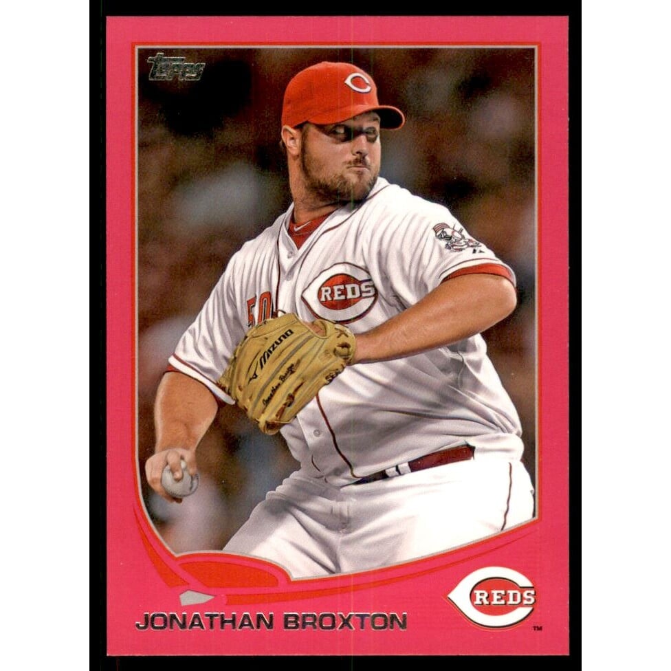 2013 Topps Mini Pink #51 Jonathan Broxton. rookie card picture