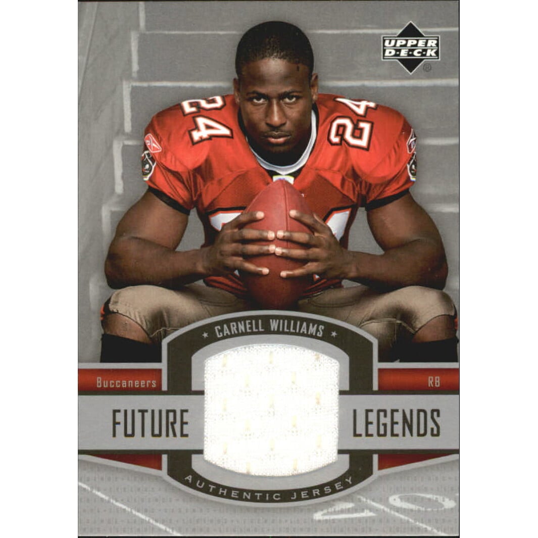 2005 Upper Deck Legends Future Legends Jersey #CW Cadillac Williams. rookie card picture