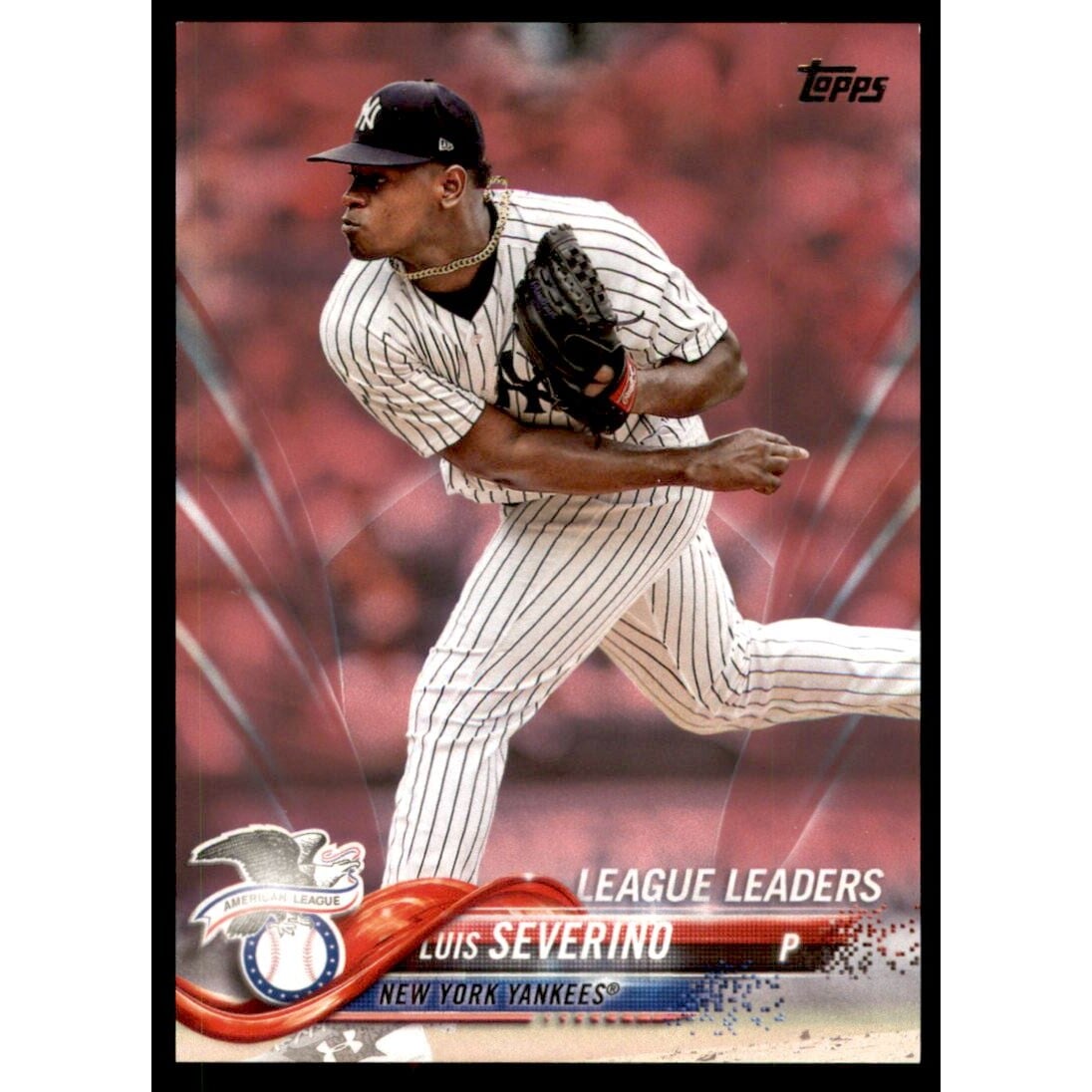 2018 Topps Mother's Day Pink #34 Luis Severino LL. rookie card picture