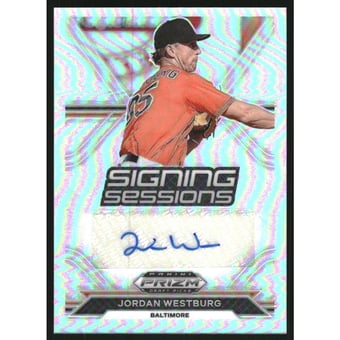 2021 Panini Prizm Draft Picks Signing Sessions #78 Jordan Westburg