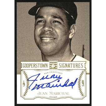 2013 Panini Cooperstown Signatures #HOFMAR Juan Marichal/200