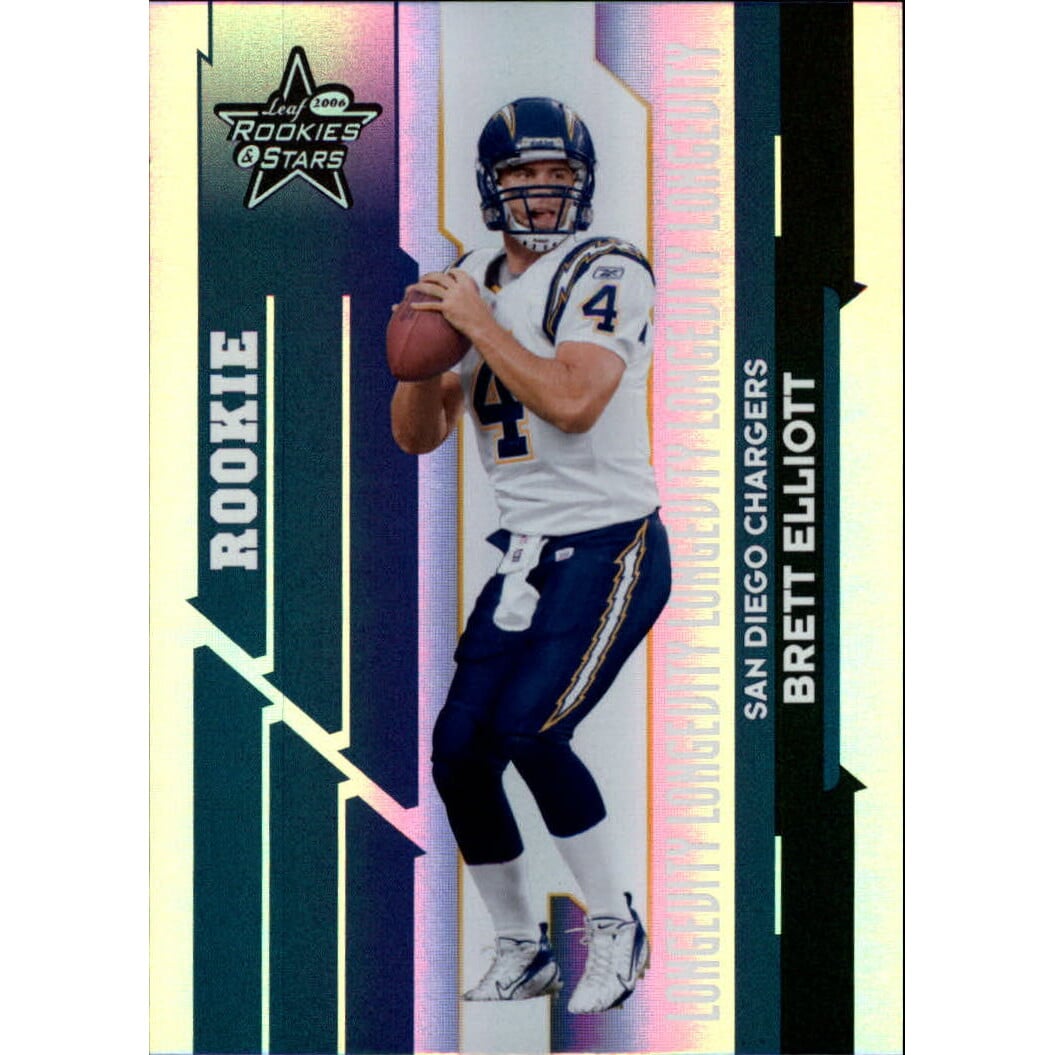 2006 Leaf Rookies and Stars Longevity Holofoil Parallel #198 Brett Elliott
