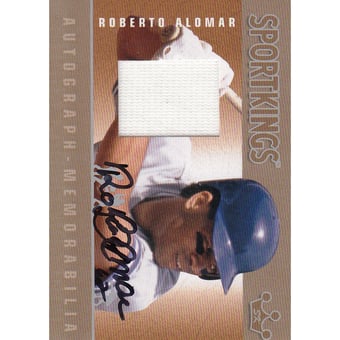 2012 Sportkings Autograph Memorabilia Silver #AMRA2 Roberto Alomar/40*