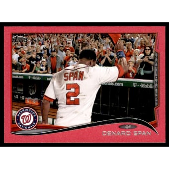 2014 Topps Mini Pink #651 Denard Span