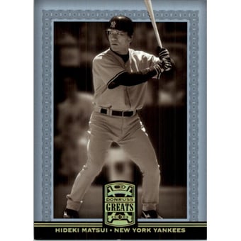 2005 Donruss Greats Gold HoloFoil #136 Hideki Matsui