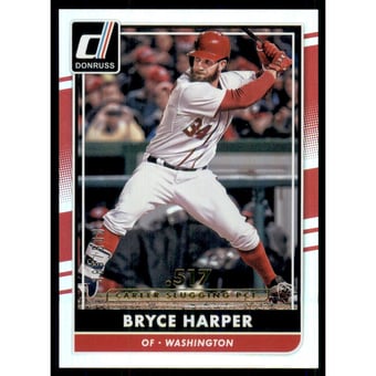 2016 Donruss Stat Line Career #57 Bryce Harper/500