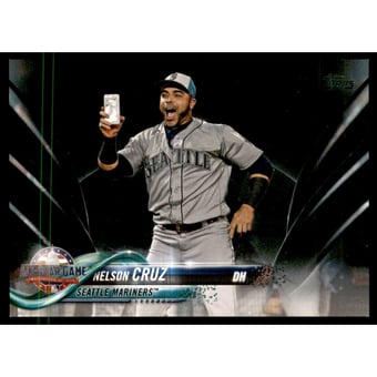 2018 Topps Update Black #US182 Nelson Cruz AS