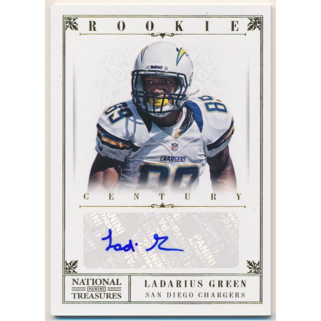 2012 Panini National Treasures Century Gold Signature #259 Ladarius Green/49. rookie card picture
