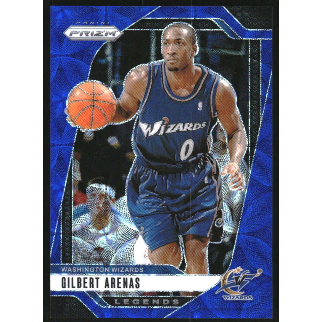 2024-25 Panini Prizm Prizms Choice Blue #275 Gilbert Arenas. rookie card picture
