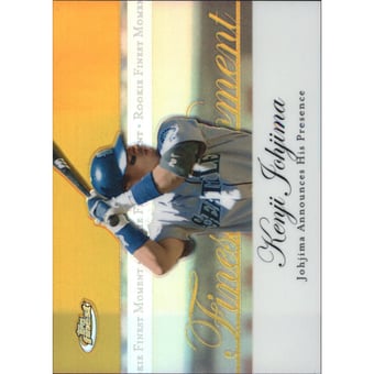 2007 Finest Rookie Finest Moments Refractors Gold #KJ Kenji Johjima